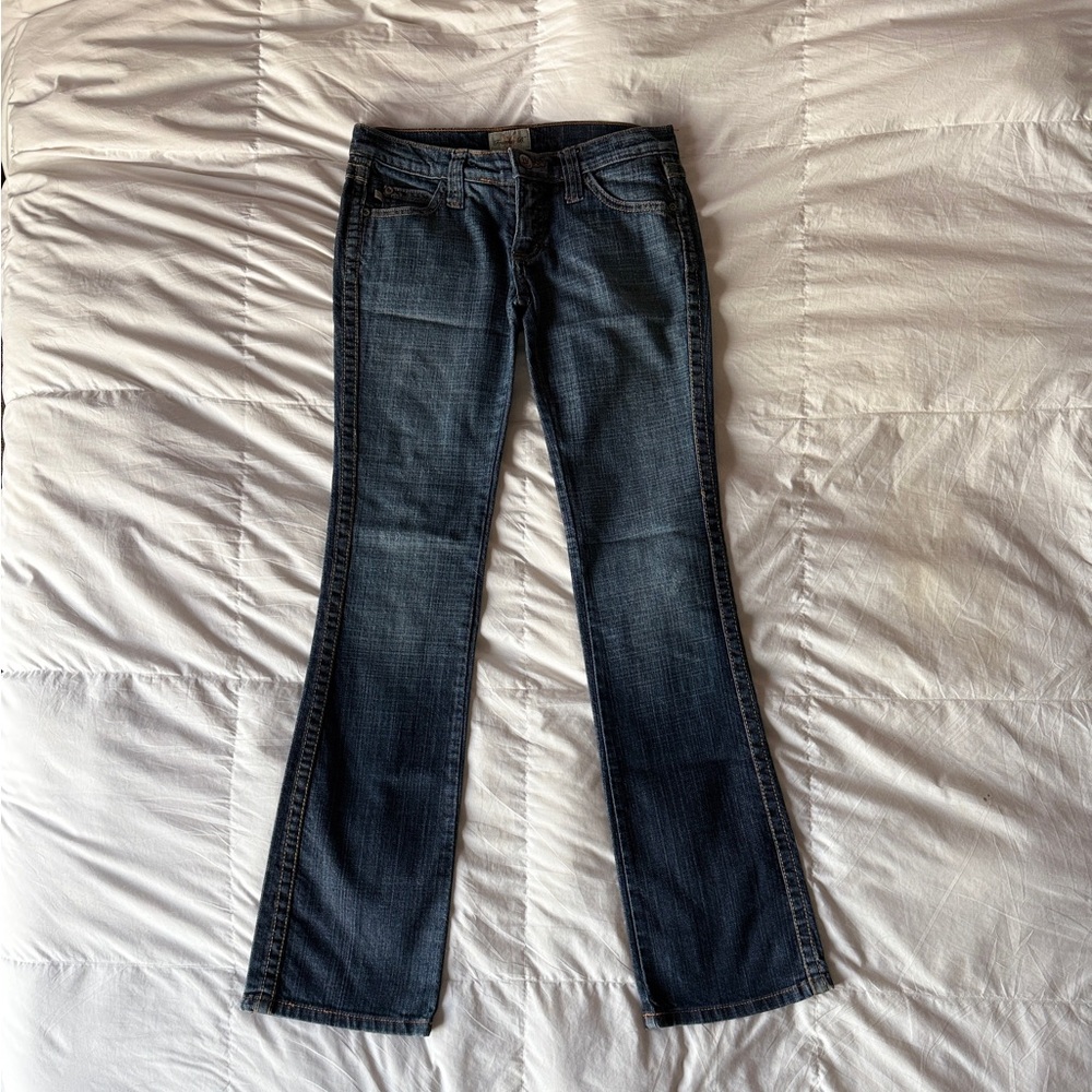 Frankie B   Jeans size 6 embroidered pocket